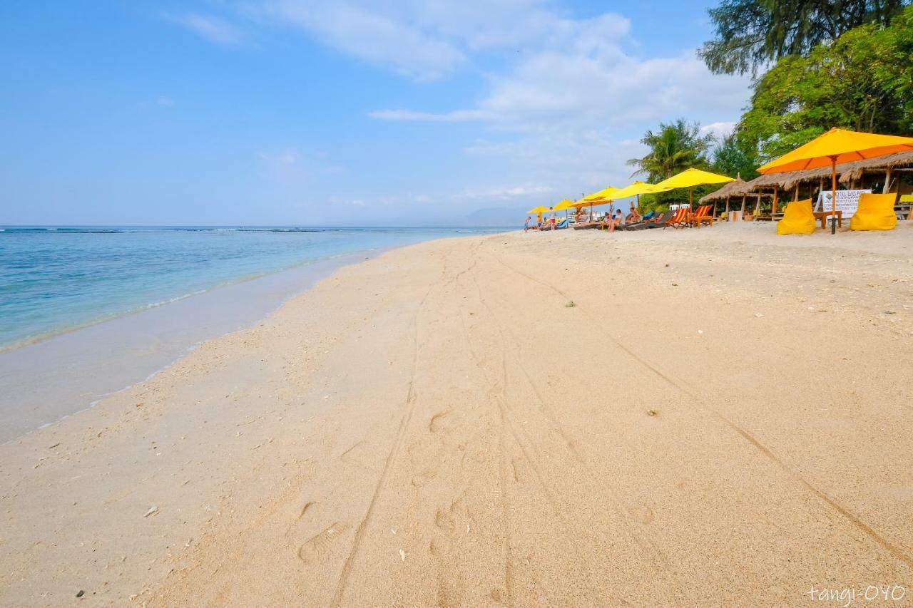 Oyo 1373 Chili Gili Hotell Gili Trawangan Exteriör bild